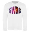 Свитшот SWAG балаклава Белый фото
