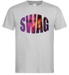 Чоловіча футболка SWAG балаклава Сірий фото