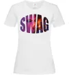 Женская футболка SWAG балаклава Белый фото