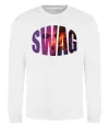 Свитшот SWAG балаклава Белый фото