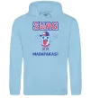 Чоловіча толстовка (худі) SWAG Madafakas Блакитний фото