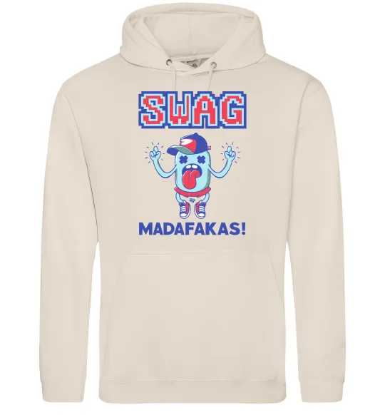 Чоловіча толстовка (худі) SWAG Madafakas Таш фото