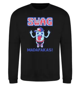 Свитшот SWAG Madafakas Черный фото