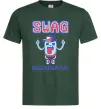 Мужская футболка SWAG Madafakas Темно-зеленый фото