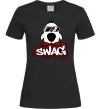 Женская футболка Swag penguin Черный фото