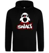 Жіноча толстовка (худі) Swag penguin Чорний фото