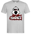 Чоловіча футболка Swag penguin Сірий фото