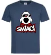 Чоловіча футболка Swag penguin Темно-синій фото