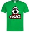 Чоловіча футболка Swag penguin Зелений фото
