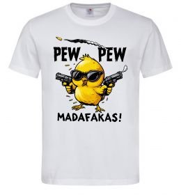 Чоловіча футболка Pew pew chicken