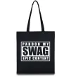 Эко-сумка Pardon my swag Черный фото