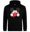 Женская толстовка (худи) Mickey swag Черный фото