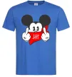 Чоловіча футболка Mickey swag Яскраво-синій фото