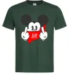 Чоловіча футболка Mickey swag Темно-зелений фото