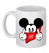 Чашка керамическая Mickey swag Белый Чашка керамическая Mickey swag Белый фото
