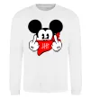 Світшот Mickey swag Білий фото