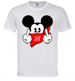 Мужская футболка Mickey swag Белый фото