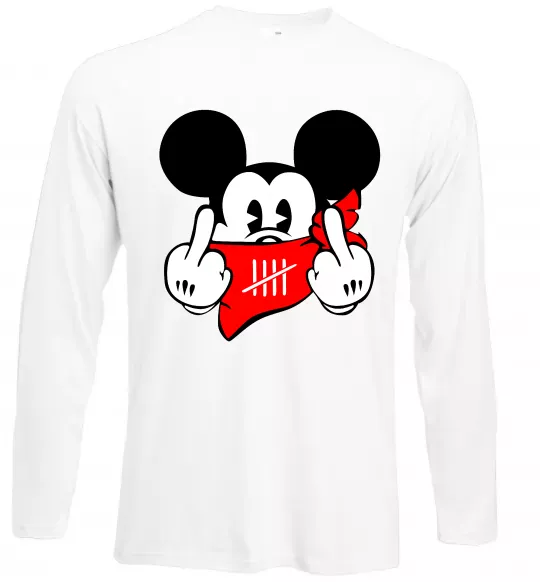 Лонгслив Mickey swag Белый фото