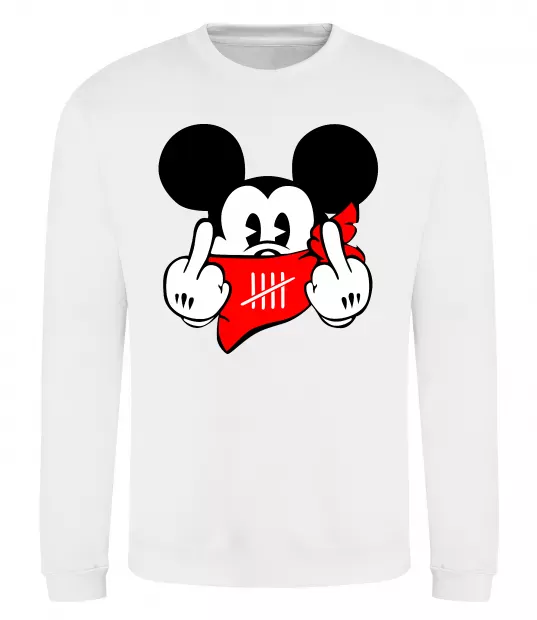 Свитшот Mickey swag Белый фото