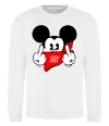 Свитшот Mickey swag Белый фото