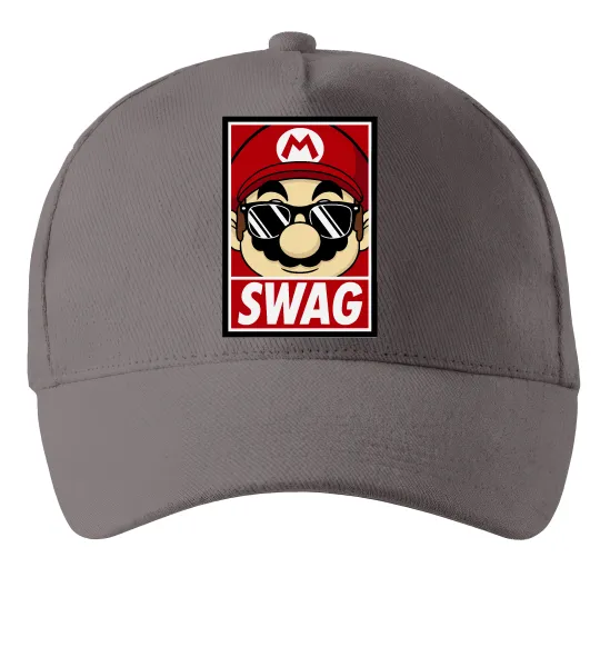 Кепка Mario swag Серый фото