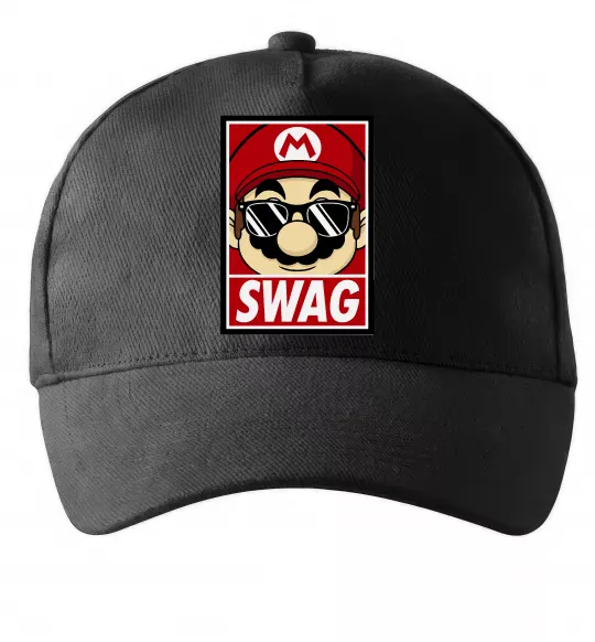 Кепка Mario swag Чорний фото