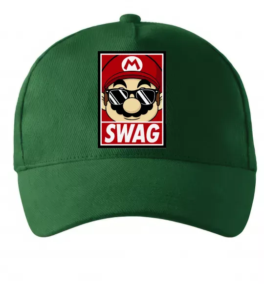Кепка Mario swag Темно-зелений фото
