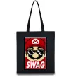 Эко-сумка Mario swag Черный фото