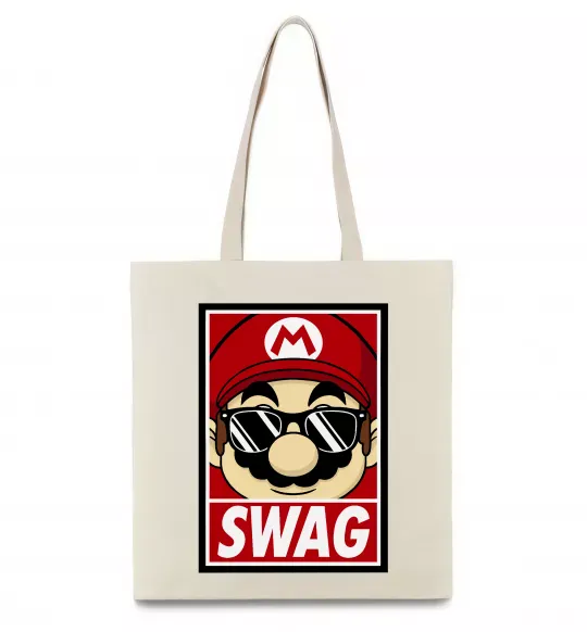 Эко-сумка Mario swag Бежевый фото