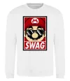 Свитшот Mario swag Белый фото