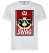 Чоловіча футболка Mario swag Білий фото