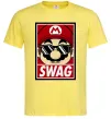 Чоловіча футболка Mario swag Лимонний фото