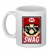Чашка керамическая Mario swag Белый Чашка керамическая Mario swag Белый фото