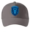 Кепка Синій лев Серый фото