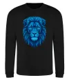 Свитшот Синій лев Черный фото