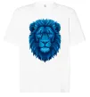 Футболка Оверсайз Синій лев Белый Футболка Оверсайз Синій лев Белый фото
