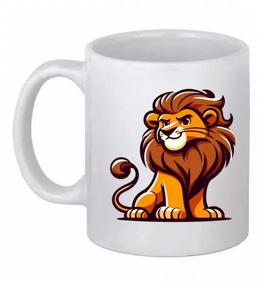 Чашка керамическая Левеня Белый фото