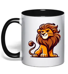 Чашка с цветной ручкой