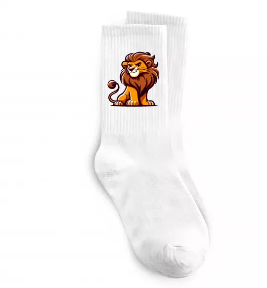 Носки Левеня Белый фото