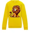 Детский Свитшот Левеня Солнечно желтый фото