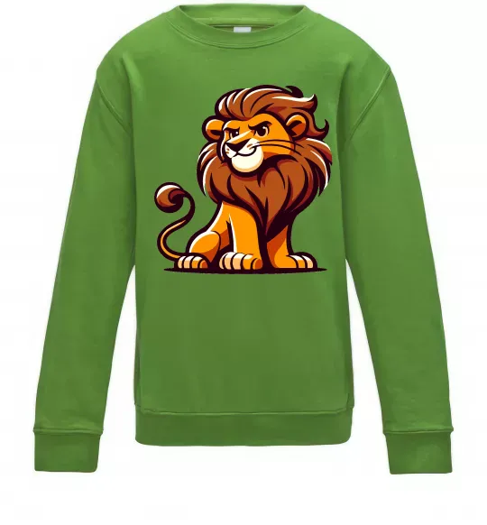 Детский Свитшот Левеня Лаймовый фото