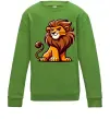 Детский Свитшот Левеня Лаймовый фото