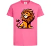 Дитяча футболка Левеня Яскраво-рожевий фото