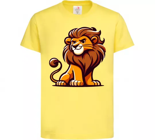 Дитяча футболка Левеня Лимонний фото