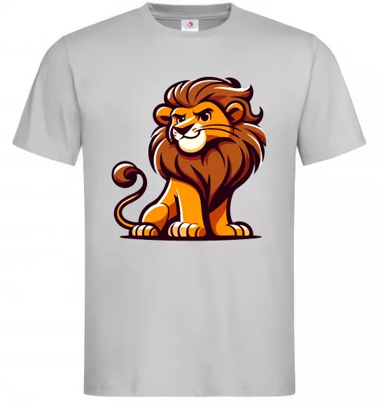 Мужская футболка Левеня Серый фото