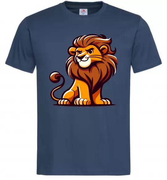 Мужская футболка Левеня Темно-синий фото