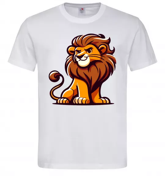 Мужская футболка Левеня Белый фото