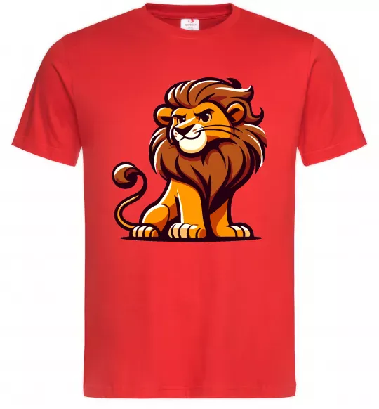 Мужская футболка Левеня Красный фото