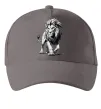 Кепка Лев ескіз Серый фото