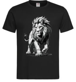 Чоловіча футболка Лев ескіз
